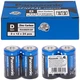 Батарейки PANASONIC General Purpose угольно-цинковые D (R20) пленка, 2 шт - изображение 3