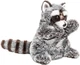 Іграшка на руку для лялькового театру Uni-Toys C00045R2-2 Єнот Сірий/Коричневий - зображення 2
