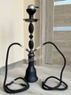 Високий кальян на 2 трубки на 2 персони 58 см Hookah DP з силіконовою чашею і калаудом - зображення 2