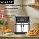 Аэрофритюрница на 9,5л Sokany SK-10066 - изображение 5