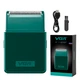 Аккумуляторная электробритва шейвер для бритья лица с USB VGR V-376 Pro Зеленый + Щеточка для очистки - изображение 1