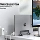 Подставка для ноутбука вертикальная, универсальная Ugreen Vertical Laptop Stand Aluminum Black - изображение 3