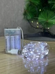 Гирлянда Роса нить 200 LED длина 20 м от батареек и USB , Холодный белый - изображение 5