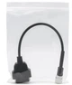 Переходник для мотоцикла YAMAHA (ямаха) 3-контактный на OBD2 16 контактов YZF-R125/MT-125/YS-125/Delight-125/N-MAX/X-MAX/AEROX Черный - изображение 4