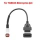 Переходник для мотоцикла YAMAHA (ямаха) 4-контактный на OBD2 16 контактов YZF /MT07 /Tracer /XSR /FZ09 /FZ10 /FJR1300 Черный - изображение 10
