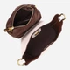 Сумка кросс-боди через плечо женская из натуральной кожи Vintage leather-22365 Белая - изображение 12