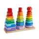 Zabawka Fisher-Price Wooden Stacking Shape Sorter HXT76 (0194735238217) - obraz 3