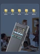 Міні диктофон JNN M23 8GB з динаміком цифровий MP3 плеєр - зображення 9