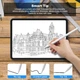 Активный стилус 2го поколения для iPad (Pro, Mini, Air), 4 наконечника, с беспроводной зарядкой от iPad, белый - изображение 2