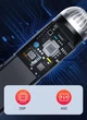 Мини диктофон JNN Q99 8GB с динамиком цифровой MP3 плеер - изображение 7