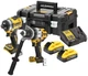 Набір з двох інструментів безщіткових DeWALT DCK2200H2T (ударний дриль-шурупокрут DCD1007 + ударний шурупокрут DCF860) - зображення 1