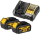 Зарядное устройство для аккумуляторов инструмента + аккумуляторы DeWALT DCB1104M2 2шт. - изображение 1