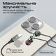 Гарнитура Promate Silken-C Grey - изображение 7