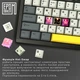 Клавіатура бездротова Epomaker TH80 SE 75% Flamingo Switch Hot-Swap (2.4G/BT/USB) RGB UA Black (TH80-SE-B-F) - зображення 12