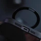 Захисний чохол TPU+PC Metal Buttons with MagSafe Carbon Ring для Apple iPhone 15 Pro (6.1") Чорний - зображення 6