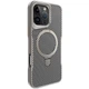 Захисний чохол TPU+PC Metal Buttons with MagSafe Carbon Ring для Apple iPhone 16 Pro Max (6.9") Сірий - изображение 1
