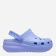 Дитячі крокс сабо Crocs Classic Cutie Clogна платформі Crocs с12 29 18 см Бузковий - зображення 1