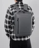 Рюкзак городской Oumantu 2106-1 с карманом для ноутбука 15,6" USB-порт Серый ( код: IBN045S ) - изображение 9