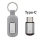 Интеллектуальный USB ИК-пульт дистанционного управления Type-C для телефона Мини-адаптер для управления бытовыми приборами Серый - изображение 1