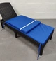 Матрац для шезлонга eGarden RIO 195x58x4 см синій електрик - зображення 3
