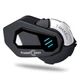 Мотогарнітура для шолома FreedConn T-MAX S pro Bluetooth Універсальна для телефонів і GPS Чорна - зображення 1