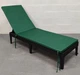 Матрас для шезлонга eGarden RIO 195x58x4 см темно-зеленый - изображение 2