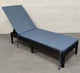 Матрац для шезлонга eGarden RIO 195x58x4 см джинсовий - зображення 2
