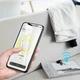 Беспроводной смарт-трекер брелок Baseus Intelligent T2 Белий - изображение 8