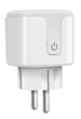 Смарт розетка Tuya Smart WiFi Head 20А з лічильником електроенергії 4400W Біла - зображення 1