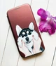Чохол-книжка з малюнком для iPhone 11 Бордовий Мордочка (принт 121) - зображення 2