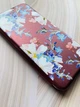 Чохол-книжка з малюнком для Samsung Galaxy A34 5G Бордовий :: Квітковий малюнок (принт 272) - зображення 3