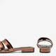 Женские шлепанцы Nine West 123AL1207-1 5905588564409 39 25.2 см Коричневые (5905588564454) - изображение 6