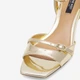 Женские босоножки Nine West BYCCC02 38 24.8 см Золотистые (5905588473985) - изображение 5