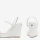 Женские босоножки Nine West WFA2624-1 5905588559887 38 24.7 см Белые (5905588560074) - изображение 6