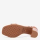 Женские босоножки Nine West WFA2647-1 5905588530268 39 24.7 см Розовые (5905588530381) - изображение 7