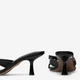 Жіночі мюлі Nine West WFA2668-1 5905588530039 38 24.5 см Чорні (5905588530121) - зображення 6