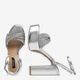 Женские босоножки Nine West WFA2736-1 5905588592563 36 22.7 см Серебристые (5905588592709) - изображение 4