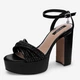 Женские босоножки Nine West WFA2736-1 5905588592549 40 25.1 см Черные (5905588592716) - изображение 2