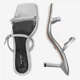 Женские мюли Nine West ZL23005-1CC 5905588606079 39 25 см Серебристые (5905588606192) - изображение 4
