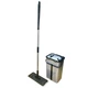 Набір для прибирання відро зі шваброю Maxi Flat Mop, Zambak Plastik ZP84300/Gr - зображення 1
