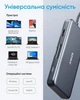 Хаб Anker 341 USB-C Hub (7-in-1) універсальний USB-хаб на 7 портів зі швидкою зарядкою та 4K HDMI, Grey - зображення 6