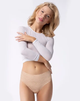 Трусы Julimex Bellie MAXI STRINGI,беж 2XL - изображение 4