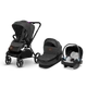 Универсальная коляска 3 в 1 Lionelo MIKA GREY GRAPHITE - изображение 4