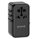 Універсальний адаптер Мережевий зарядний пристрій Proove Trip 85W 3Type-C + USB (TATR85130001) Black - зображення 3
