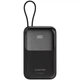 Батарея универсальная Canyon 10000mAh OnPower 101 PD/22.5W built-in cable Black (CNS-CPB101BK) - изображение 1