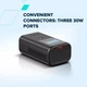 Батарея універсальна Canyon 10000mAh OnPower 130 TFT PD/30W Dark Grey (CNS-CPB130DG) - зображення 8