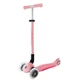 Дитячий самокат Globber Primo Foldable Plus Lights Pastel Pink від 3 до 9 років (439-710-2) - зображення 1