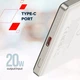 Батарея універсальна Canyon 5000mAh OnPower 505 slim Magsafe PD/20W Beige (CNS-CPB505BE) - зображення 8