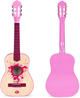 Drewniana gitara dla dzieci EcoToys różowa HX18026-34 PINK (5905817004379) - obraz 4