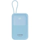 Батарея універсальна Canyon 10000mAh OnPower 101 PD/22.5W built-in cable Blue (CNS-CPB101BL) - зображення 1